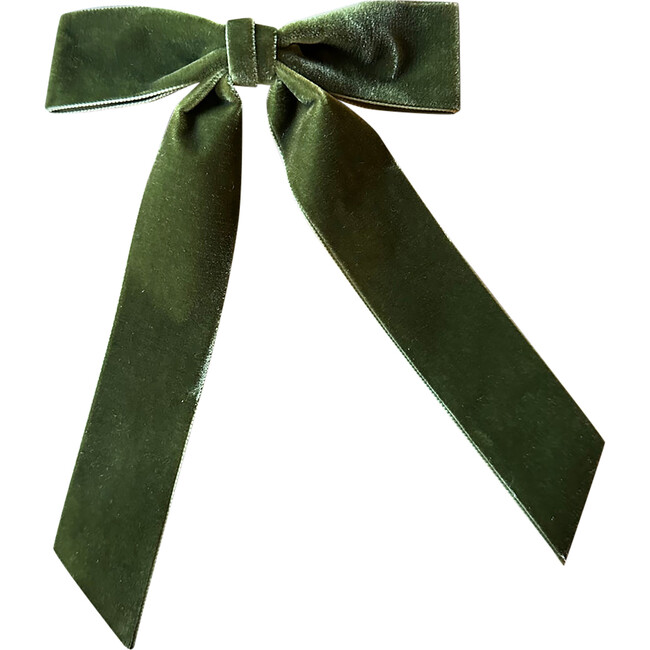 Mademoiselle Velvet Bow, Loden