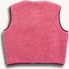 Merino Wool Vest, Dusty Pink - Vests - 3