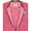 Merino Wool Jacket, Dusty Pink - Jackets - 5