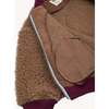 Merino Wool Jacket, Teddy Brown - Jackets - 5