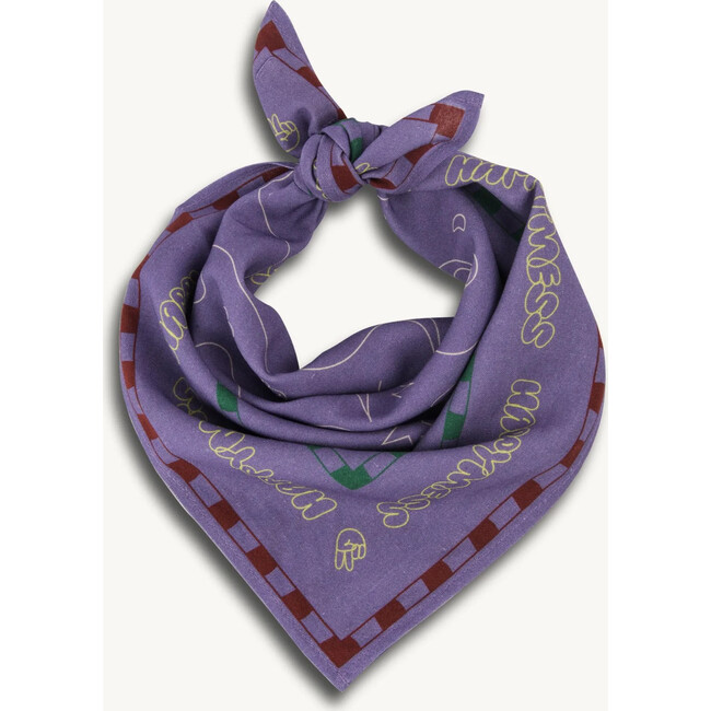 Bandana, Purple Dreams - Scarves - 2