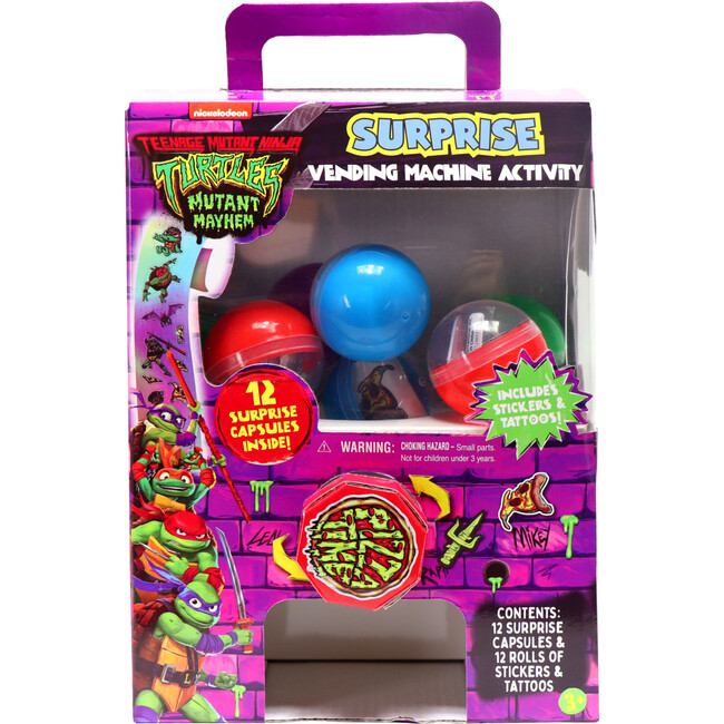 Tara Toy: Surprise Vending Machine Activity: TMNT - 12 Surprise Capsules