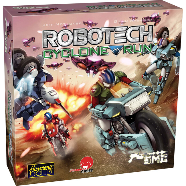 Strange Machine Games: Robotech: Cyclone Run - Dice Based Strategy Board Game