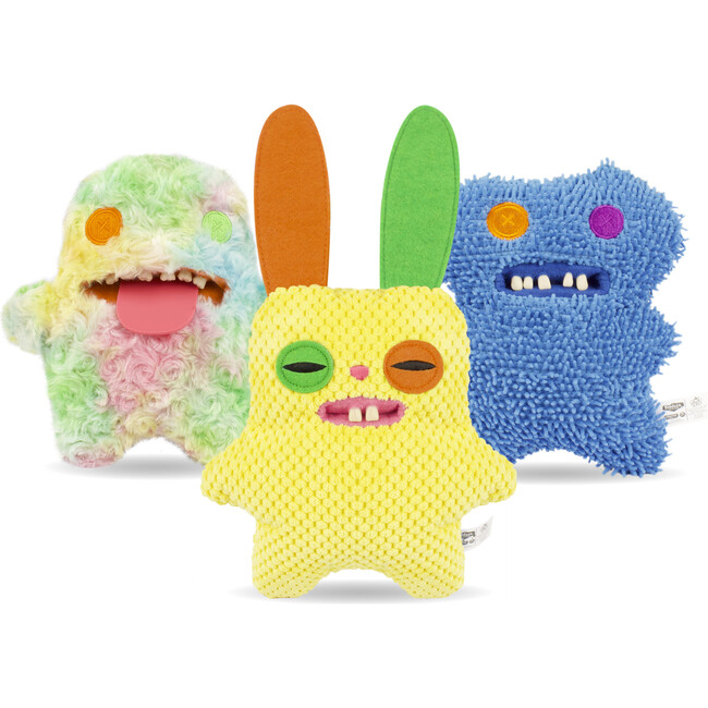 Sinco Pets: Fuggler Funny Ugly Monster Assortment 2 - 3 Pack