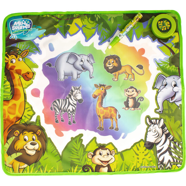 Aqua Sounds Magic Mat: Jungle Adventure - Water Drawing - Arts & Crafts - 2