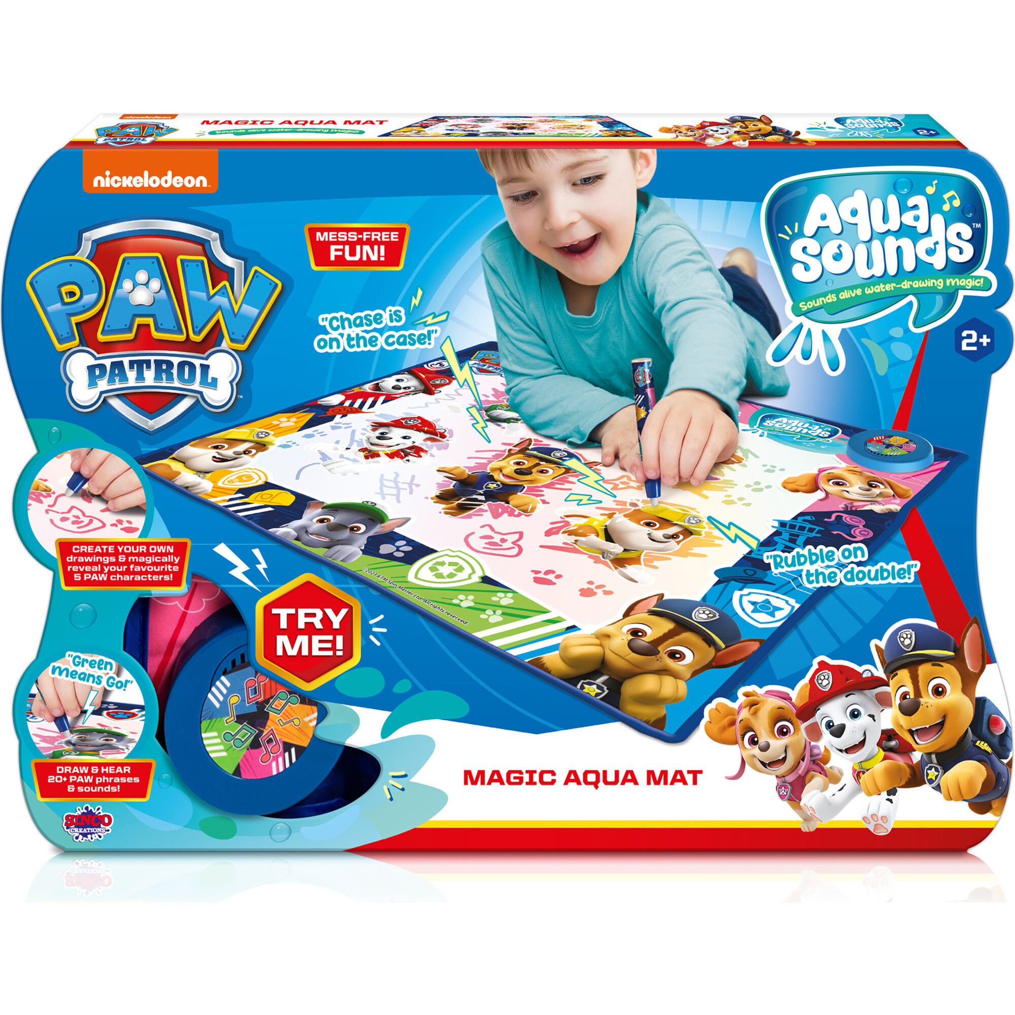 Aqua Sounds Magic Mat: Paw Patrol - Water Drawing - Arts & Crafts - 1