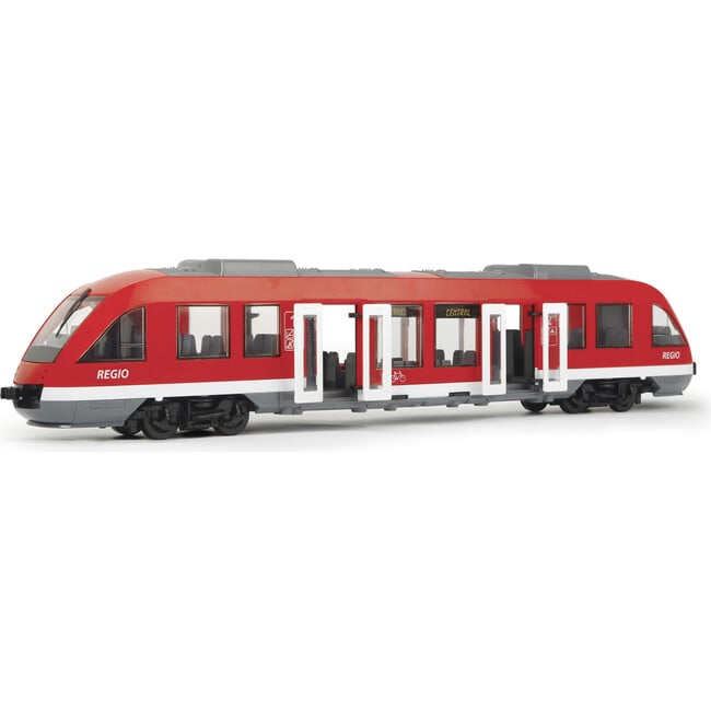 Dickie Toys: City Train - Red & White - Trackless Train Vehicle Toy