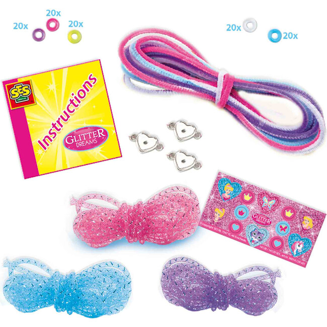 SES Creative: Glitter Dreams: Bracelets Making Kit - DIY Charms