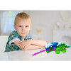 MukikiM: Kool Kreepers: RC-Rex - Green & Blue - Color-Changing Toy - Developmental Toys - 2