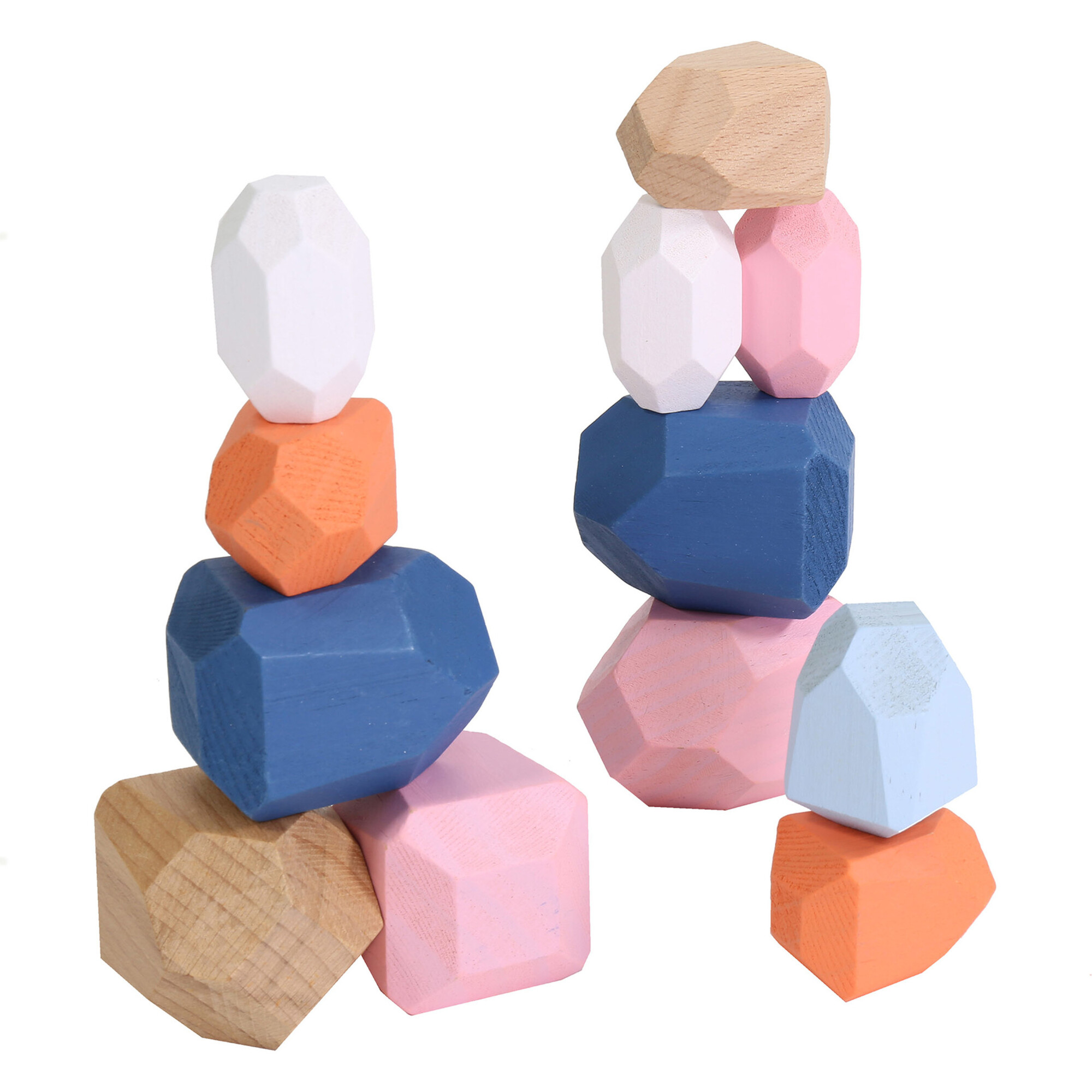 Ambassador Games: Mindful Living - Stacking Stones Tower Building Game - Games - 1