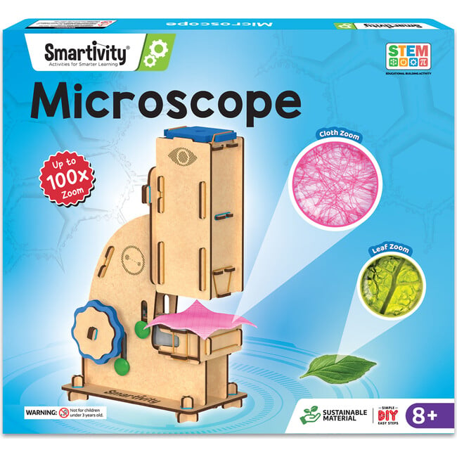 Smartivity: Microscope - DIY Science Toy, STEM Building Set