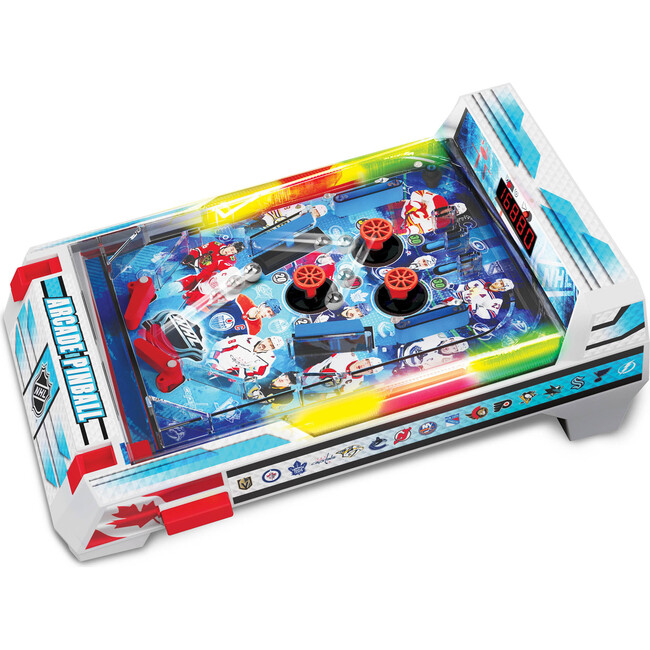 Ambassador Games: NHL Arcade Pinball - Light & Sound Tabletop Sports Game - Games - 2