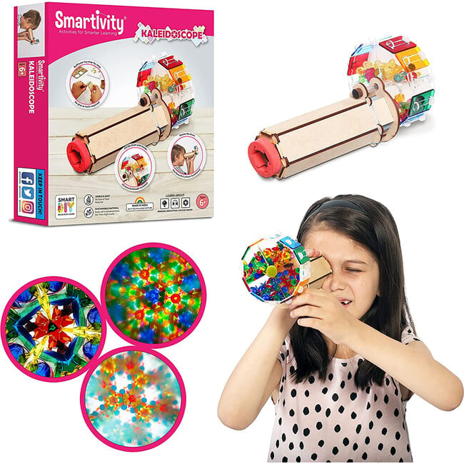 Smartivity: Kaleidoscope - DIY Colorful Bead Viewing Retro Toy