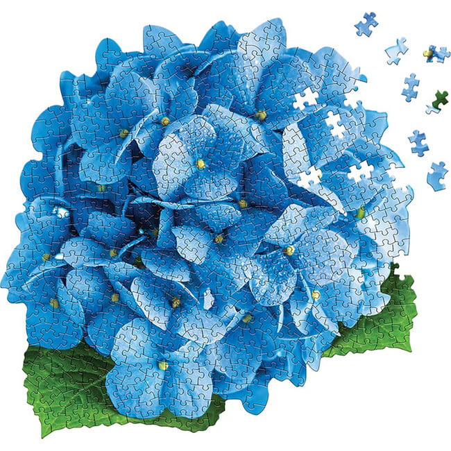 Madd Capp: I Am Hydrangea - 350 Piece Puzzle - Floral Shaped Jigsaw