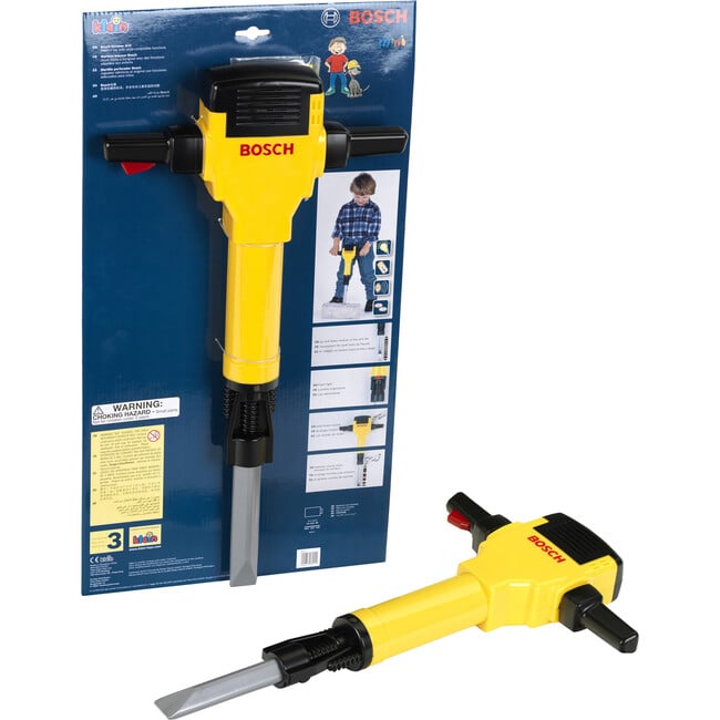 Bosch Mini: Demolition Hammer - Lights & Sounds, Construction Power Tool Toy