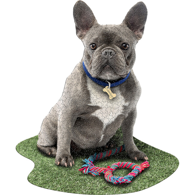 Madd Capp: I Am Frenchie - 550 Piece Puzzle - Dog Shaped Animal Jigsaw - Puzzles - 2