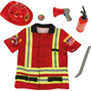 Klein: PRO Firefighter Costume - Red & Yellow - 5pc Set - Role Play Toys - 1 - thumbnail