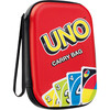 UNO Carry Bag - Card Game Accessory, 6.1 x 4.3", Waterproof Zip Case w/ Strap - Role Play Toys - 1 - thumbnail