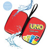 UNO Carry Bag - Card Game Accessory, 6.1 x 4.3", Waterproof Zip Case w/ Strap - Role Play Toys - 3