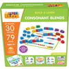 Junior Learning: Rainbow Phonics Blox: Consonant Blends - Phase 4 - Build & Learn, 30 Activity Cards - STEM Toys - 1 - thumbnail