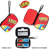 UNO Carry Bag - Card Game Accessory, 6.1 x 4.3", Waterproof Zip Case w/ Strap - Role Play Toys - 4