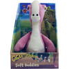 Gigantosaurus: 10" Dinosaur Soft Plush - Rocky - Pink & White Huggable Dino - Playsets - 1 - thumbnail