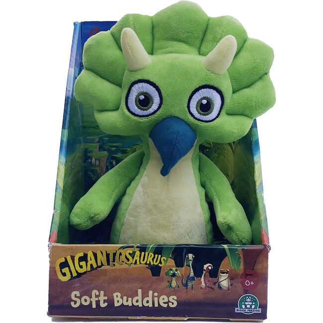 Gigantosaurus: 10" Dinosaur Soft Plush - Tiny - Green & Blue Huggable Dino