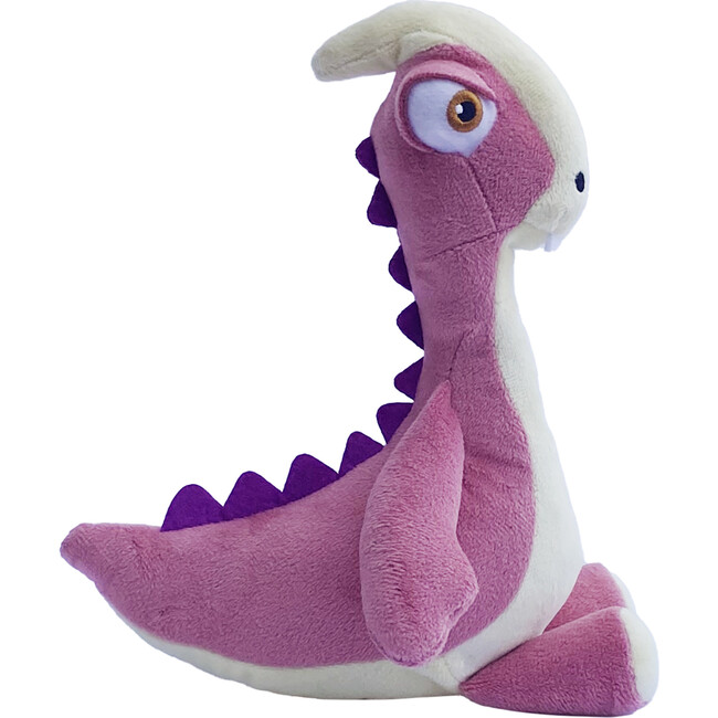 Gigantosaurus: 10" Dinosaur Soft Plush - Rocky - Pink & White Huggable Dino - Playsets - 3