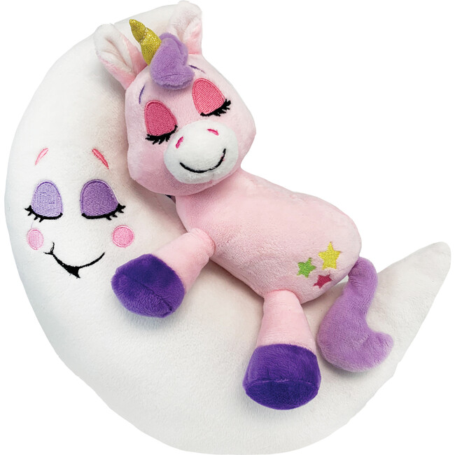 Happpy Nappers: Lullabrites Moon Pet - Unicorn - Pink-Purple