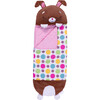 Happy Nappers: Pillow & Sleepy Sack: Medium - Beeples The Brown Bunny - Plush - 1 - thumbnail