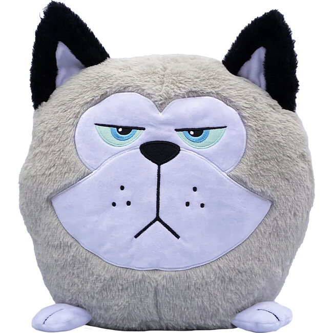 Hangry Petz: Cooper Husky - 12" Grey & White Animal Plush