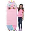 Happy Nappers: Pillow & Sleepy Sack: Medium - Rainbow Unicorn - Plush - 3
