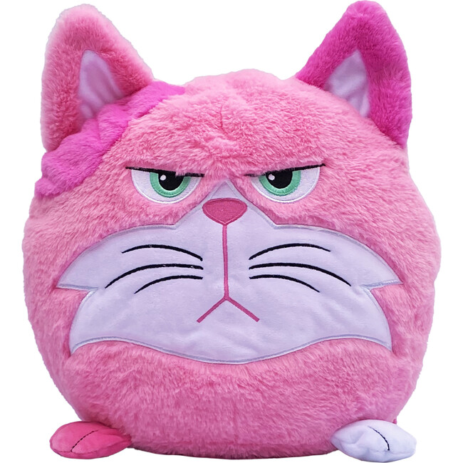 Hangry Petz: Lucy Pink Cat - 12" Animal Plush