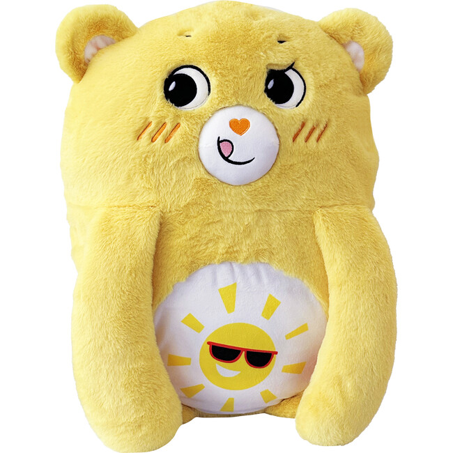 Happy Nappers: Care Bears Pillow Pocket Pal - Funshine Bear