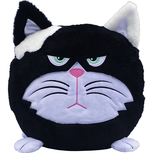 Hangry Petz: Bella Black Cat - 12" Animal Plush