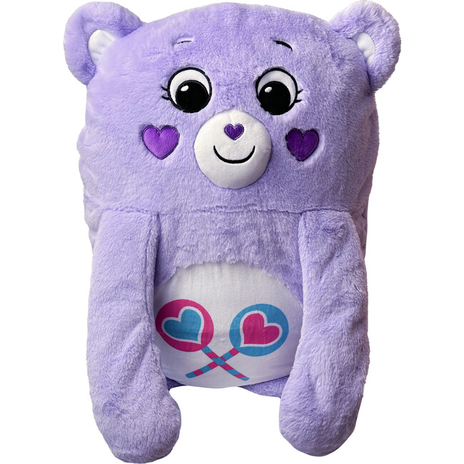 Happy Nappers: Care Bears Pillow Pocket Pal - Share Bear