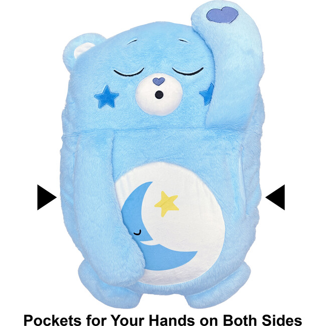 Happy Nappers: Care Bears Pillow Pocket Pal - Bedtime Bear - Plush - 2