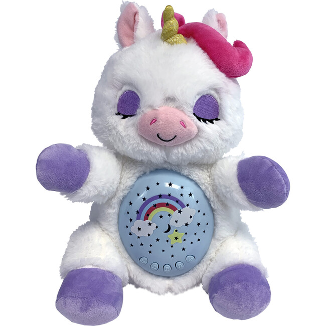 Happy Nappers: Lullabrites Sweet Dreams - Unicorn & White -Purple