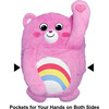 Happy Nappers: Care Bears Pillow Pocket Pal - Cheer Bear - Plush - 2