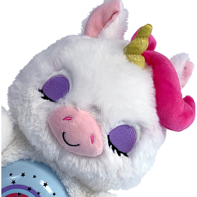 Happy Nappers: Lullabrites Sweet Dreams - Unicorn & White -Purple - Plush - 3