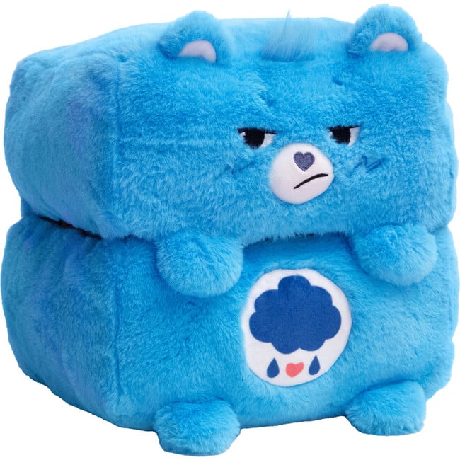 Happy Nappers: Care Bears 10" Pop N' Play Cube - Grumpy Bear - Kids Seating - 1