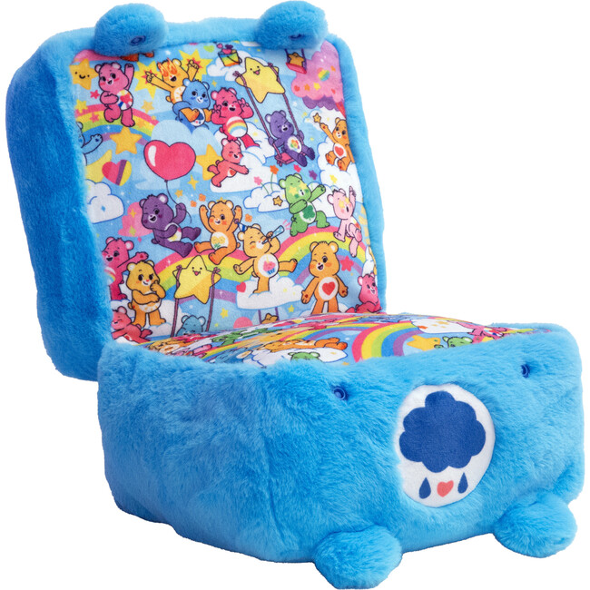 Happy Nappers: Care Bears 10" Pop N' Play Cube - Grumpy Bear - Kids Seating - 2