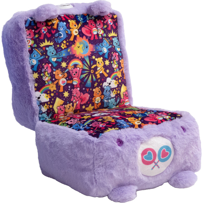 Happy Nappers: Care Bears 10" Pop N' Play Cube - Share Bear - Kids Seating - 2