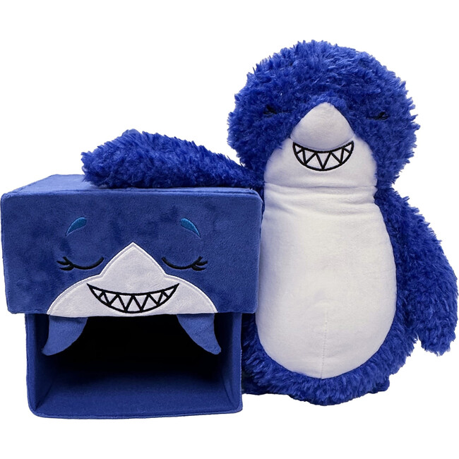 Happy Nappers: Adorable Storables - Shark - Blue & White - Storage - 4