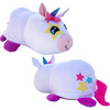 FlipaZoo: Mushmillow - Lovey Unicorn to Aster Unicorn - 2-In-1 Plush - Plush - 2