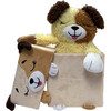 Happy Nappers: Adorable Storables - Dog - Tan & Brown - Storage - 3