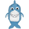 Shamzees: Shark - Blue - Plush Pillow Cover, Soft Huggable Animal Character - Plush - 1 - thumbnail