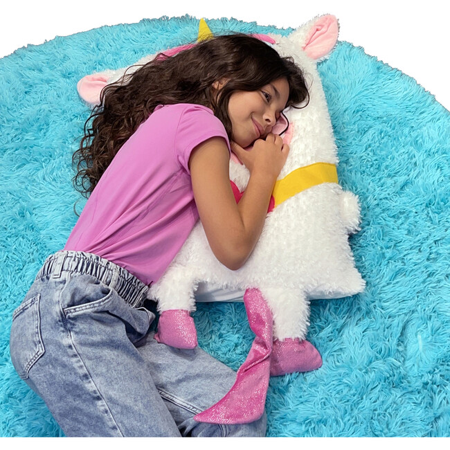 Shamzees: Unicorn - White & Purple - Plush Pillow Cover - Plush - 3