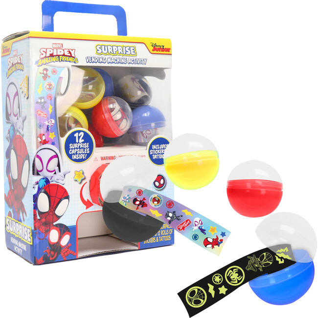 Tara Toy: Surprise Vending Machine: Spidey & His Amazing Friends - Games - 1