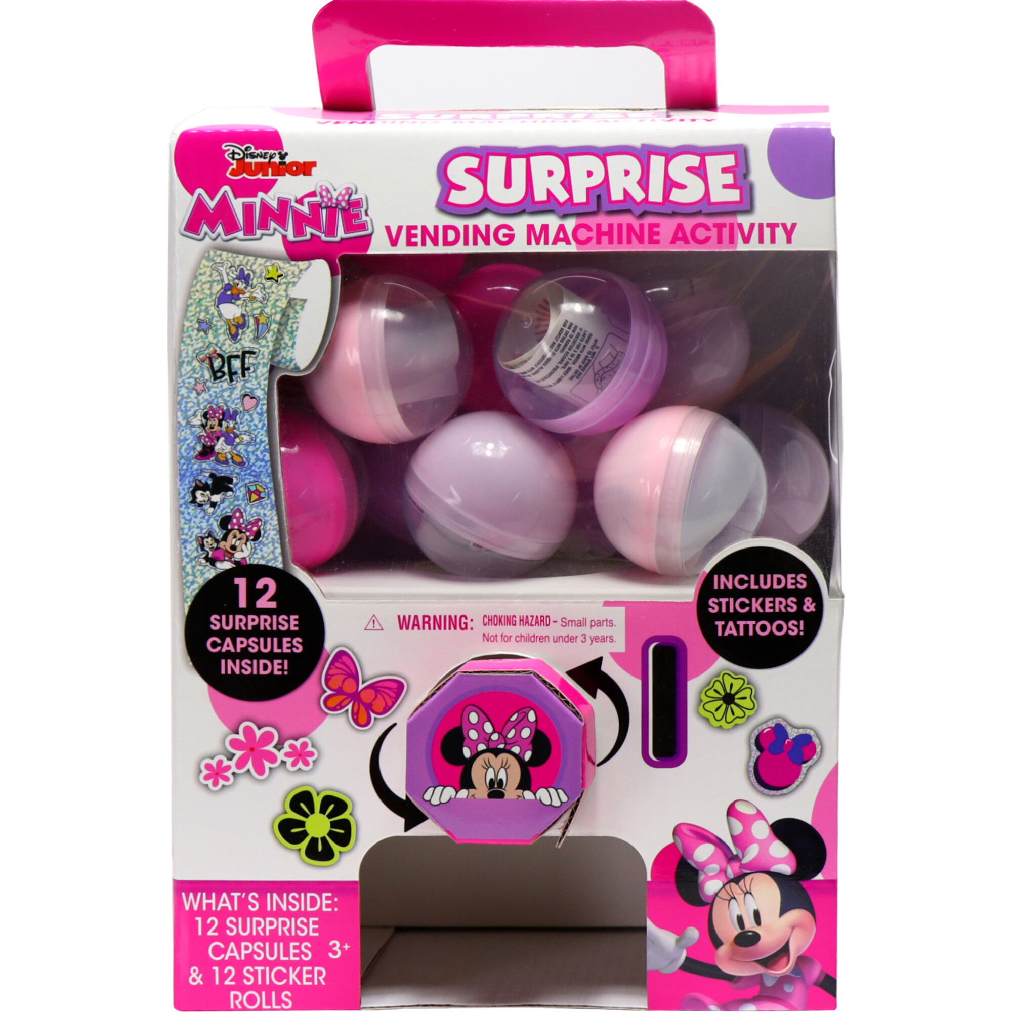 Tara Toy: Surprise Vending Machine: Minnie Mouse 12 Capsules